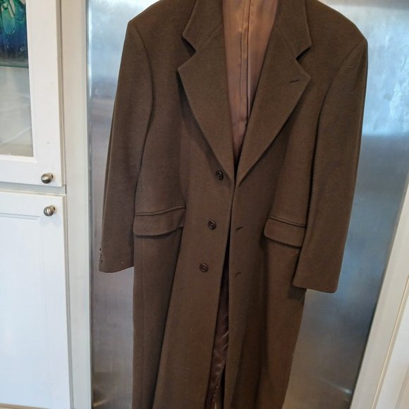Beautiful italian made full-length wool coat - Picture 1 of 5